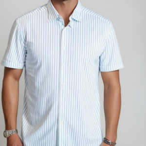 Corsica Stripe Short Sleeve Tech Shirt